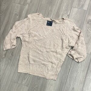 American Eagle Outfitters Light Pink Sweater